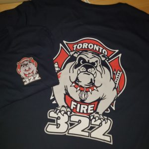 Toronto Fire Services Firefighter Canada T-shirt  3XL