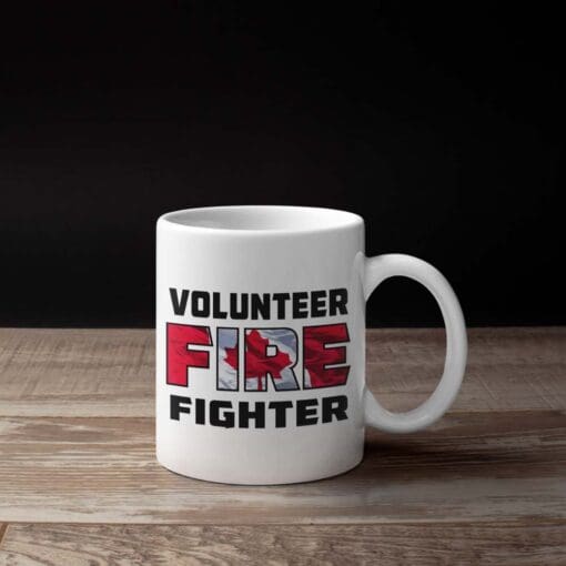 Volunteer Fire Fighter Coffee Mug Mock Up