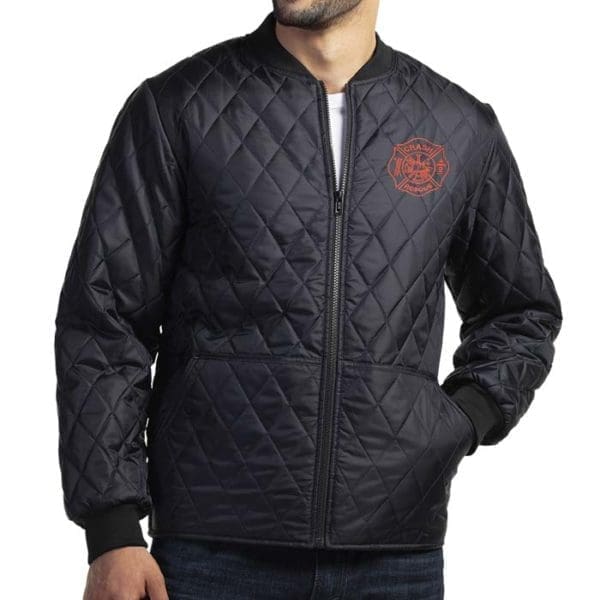 Custom Lightweight Quilted Bomber
