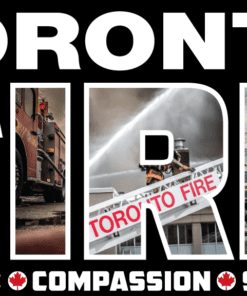 Alternative view of Toronto Fire Services | T-shirt