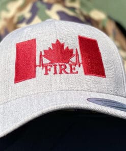 Hat Grey All In Canadian Fire Check