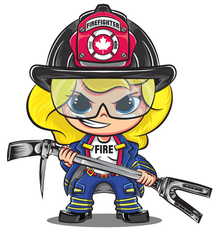 Fire Girl Blonde