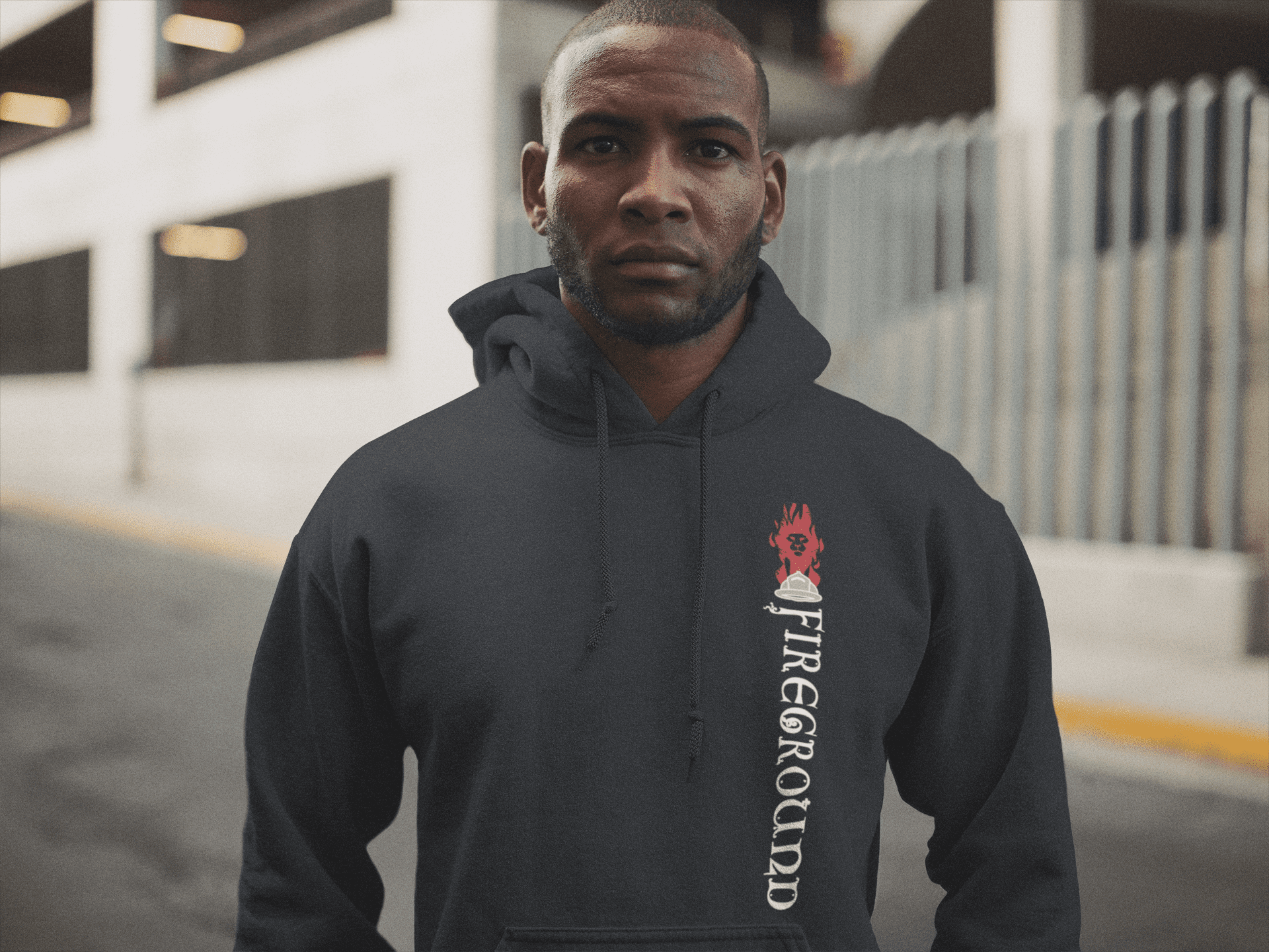 Thin Red Line Hoodie Fireground Apparel Co