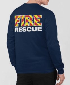 Alternative view of Fire Rescue | Long Sleeve
