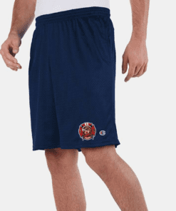Station 3 Polyester Mesh 9" Shorts