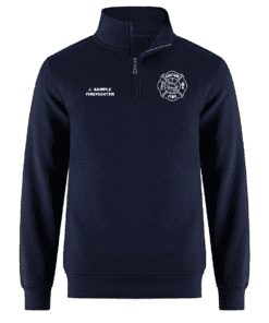 Quarter zip Job Sweater