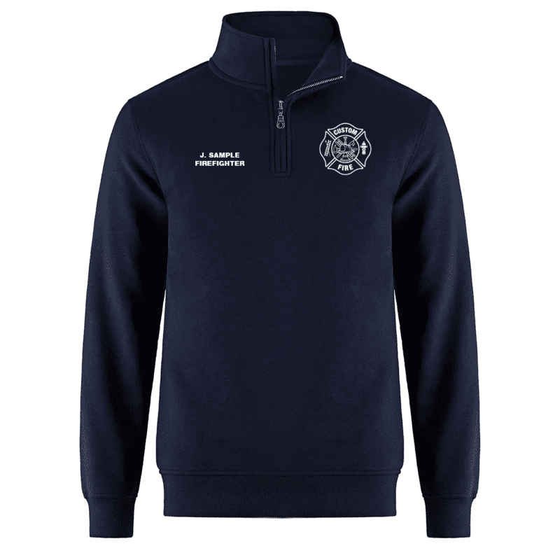 Custom 1/4 Zip Sweaters - Fireground Apparel Co.