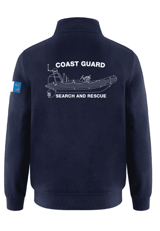 Coast Guard1/4 Zip Sweater - Image 2