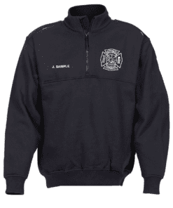 Southwold 1/4 Zip Jobtown w/Epaulettes