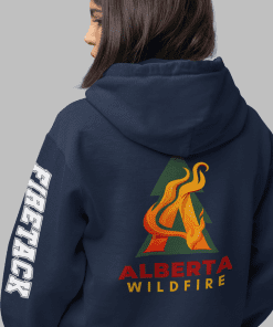 Alternative view of Alberta Wildfire | Hoodie