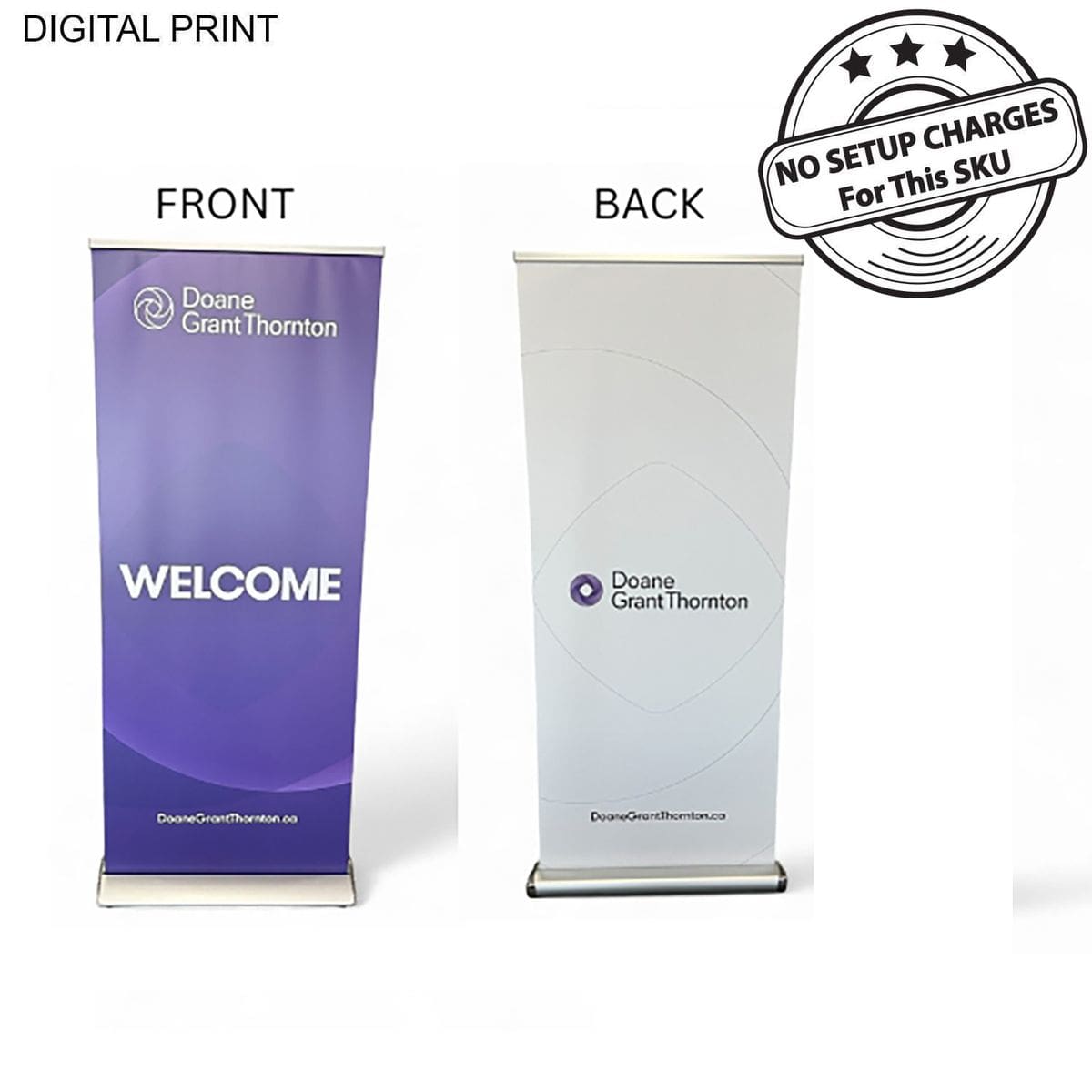 Custom Deluxe Retractable Pull Up Banner - Image 2