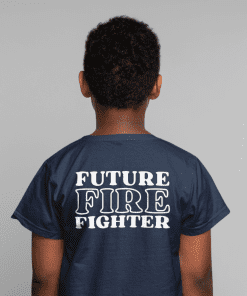Alternative view of Future Firefighter | Youth T-Shirt